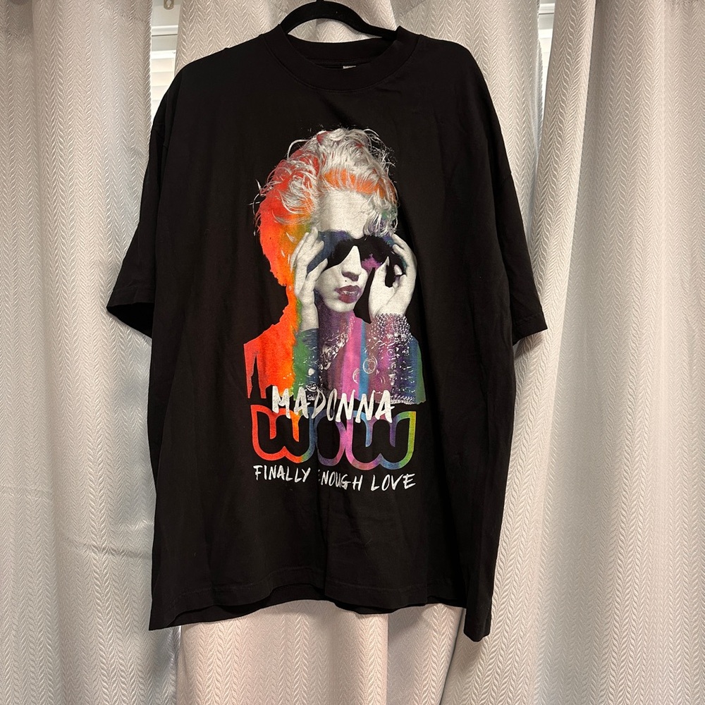 RARE MADONNA CONCERT TSHIRT Los Angeles Apparel XL
